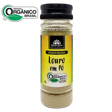 Louro Orgânico em Pó 50g Kampo de Ervas -