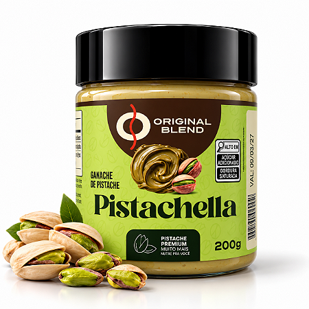 Creme de Pistache tipo Italiano Pistachella 200g Original Blend