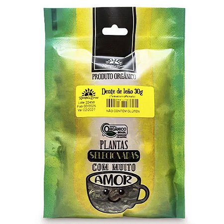 Chá Dente de Leão Orgânico 30g kampo de Ervas