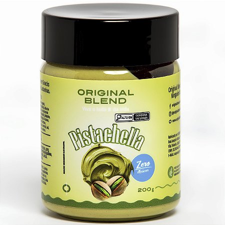 Creme de Pistache Pistachella Zero Açucar 200g Original Blend