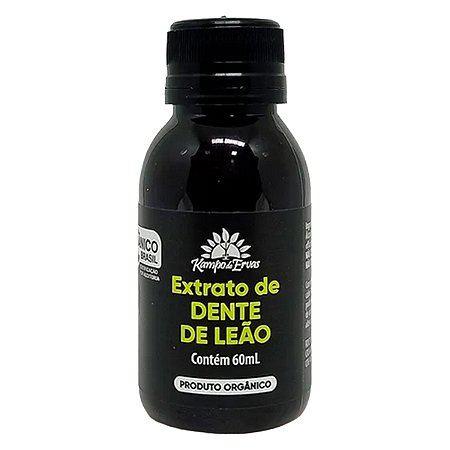 Extrato de Dente de Leão Orgânico 60ml Kampo de Ervas