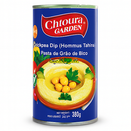 Grão De Bico Conserva 400g Chtoura Garden Importado
