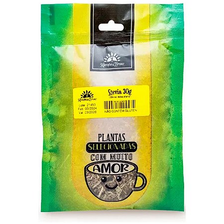 Stévia In Natura 30g Kampo de Ervas