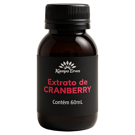 Extrato de Cranberry 60ml Kampo de Ervas