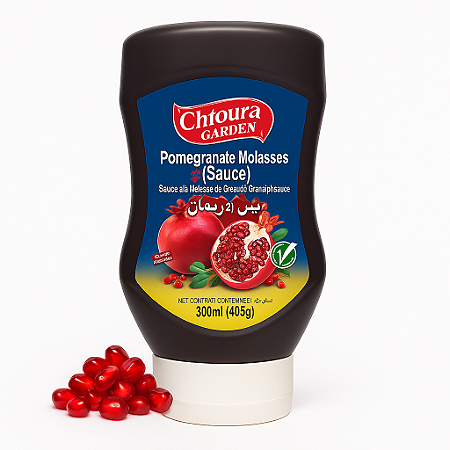 Melaço De Romã 300ml Molho Calda Squeeze Importado do Líbano