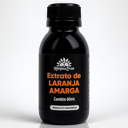 Extrato Natural de Laranja Amarga 60ml Kampo de Ervas