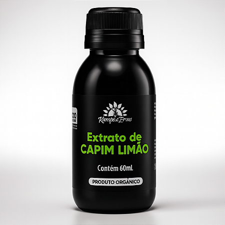 Extrato de Capim-Limão Orgânico 60ml Kampo de Ervas
