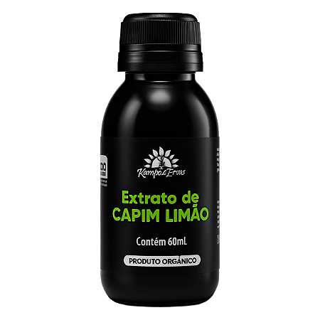 Extrato de Capim-Limão Orgânico 60ml Kampo de Ervas