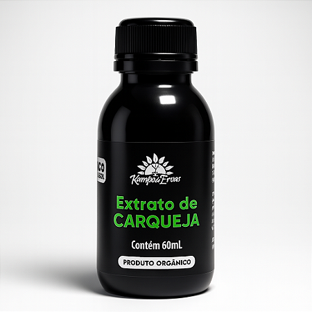 Extrato de Carqueja Orgânico 60ml Kampo de Ervas
