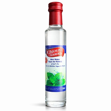 Água de Hortelã Premium 250ml Importada do Líbano Culinária