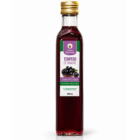 Vinagre de Jabuticaba sem Conservantes 250ml Dom Spinosa