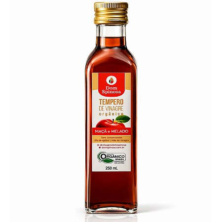 Vinagre da Maçã e Melado Orgânico 250ml Dom Spinosa