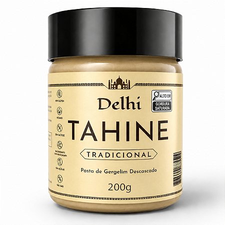 Tahine Pasta de Gergelim Artesanal 200g Delhi