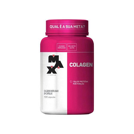 Colagen 100 Cápsulas Max Titanium