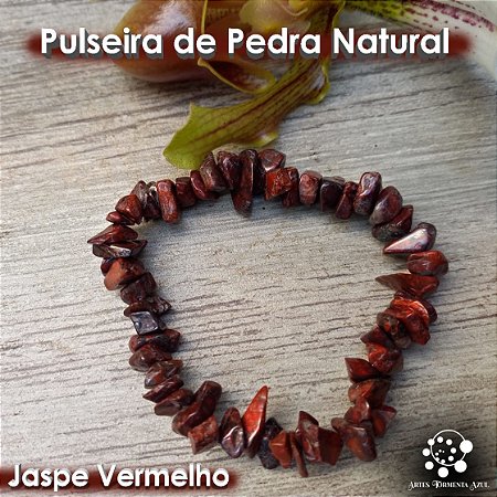 Pulseira Jaspe Vermelho