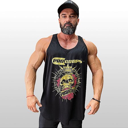 Camiseta Regata Preta