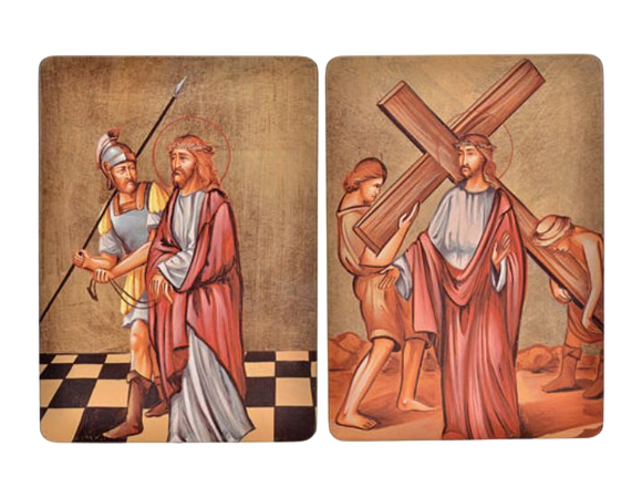 Conjunto de Ícones Via Sacra