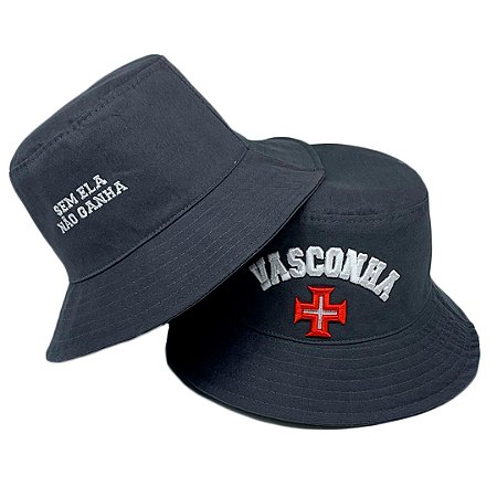 Chapéu Bucket Hat Grafite Vasconha
