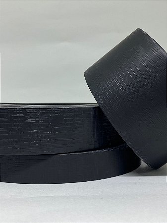 FITA DE BORDA PRETO SILK GUARARAPES - ROLO C/ 20 METROS