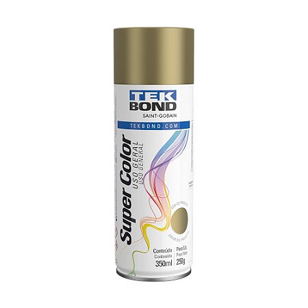 TINTA SPRAY DOURADO 350ml - TEKBOND