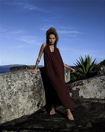 SAÍDA DE PRAIA SAINT LINHO MARROM