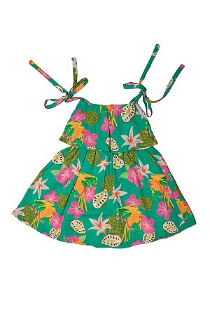 Vestido Infantil Floresta | Amy & Meg