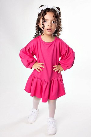 Vestido Infantil Fabula Rosa | Amy & Meg