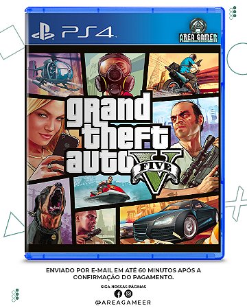 Grand Theft Auto V para PS4 - Área games