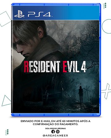 Resident Evil 4 Remake  PS4 MIDIA DIGITAL - Alpine Games - Jogos