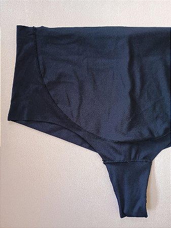 Calcinha gestante e pós parto preta - plus size