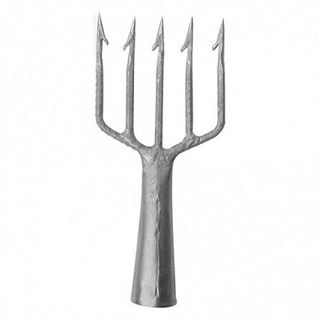 Fisga Pesca Mergulho 5 Farpas De 4,2 Mm Tamanho 16 X 7 Cm