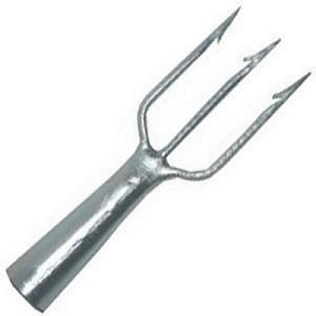 Fisga Pesca Mergulho 3 Farpas De 4,2 Mm Tamanho 16 X 4,3 Cm