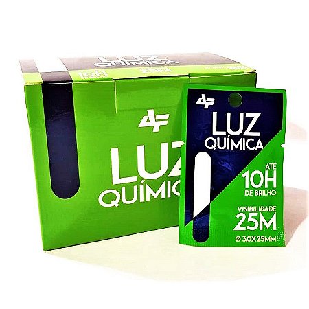 Luz Química Bastão Luminoso Albatroz 25Mm Cx Com 50 Cartelas