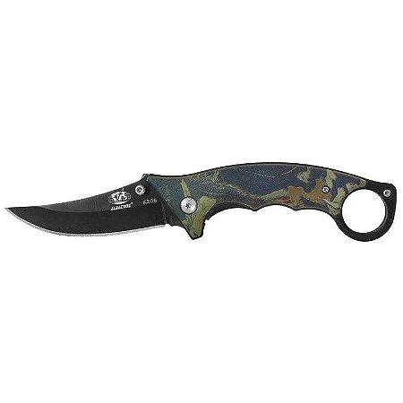 Canivete Aço Inox Albatroz K206 20,5 Cm Com Bainha
