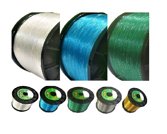 Linha Pesca Araty 500 Gramas Superflex Branco Cores Medidas 0,50 0,60 0,70 0,80 0,90 1,00 mm