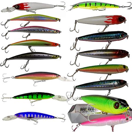 Isca Artificial Capitão Hook Top  24 Promoção Saldo de Estoque