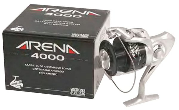 Molinete Pesca Arena Marine Sports Fricção Dianteira 2000 3000 4000