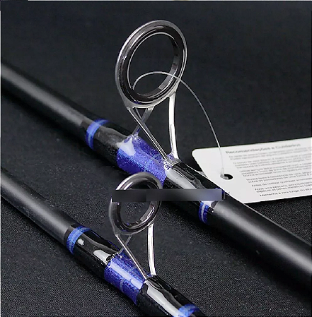 Vara Pesca Albatroz Suprema Fibra de Vidro Maciça 2 Partes 1,65 m 12-25 Libras 2,40 Metros 15-30 Libras