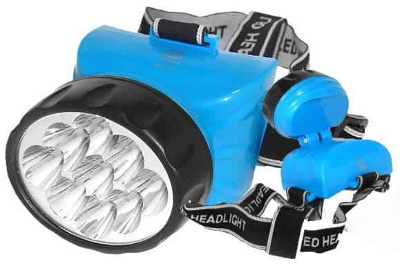 Lanterna de Cabeça Recarregável 12 Leds DP-722B