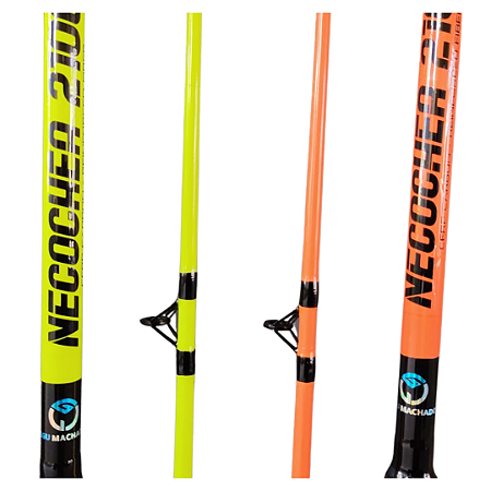 Vara de Pesca Composto Carbono Oca Pesca Pesada Necochea 2,10 - 45 Libras 2,40 m - 50 Lbs, 2,70 m - 60 Lbs, 3,00 m - 70 Libras 2 Partes