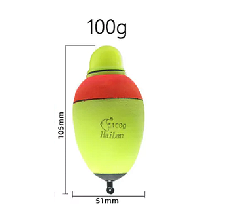 Boia Luminosa Bicolor Led Amarela e Vermelha a Bateria