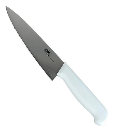 Faca Peixeira 8 ou 6 Polegadas Aço Inox Cabo Polipropileno