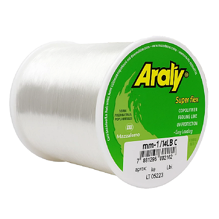 Linha Pesca Araty Superflex 100g Branco