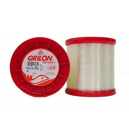 Linha Pesca Grilon Carretel Caixa C/6 Unidades 500 Gramas 0,50 0,60 0,70 0,80 0,90 1,00mm