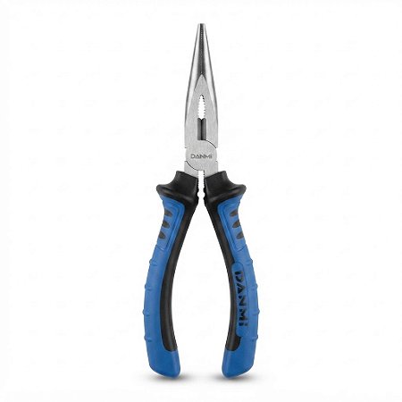 Alicate Bico Reto Longo 8 Pol. Com Corte Lateral Dammi H21648