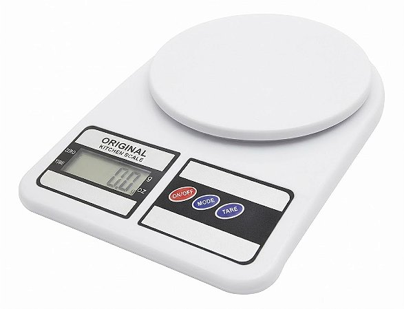 Balança Original 10KG Flat Premium SL0363 Alta Precisão Para Pesagem