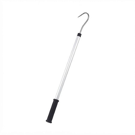 Bicheiro Gancho Para Pesca Inox GR100 20303 Preto Reforçado