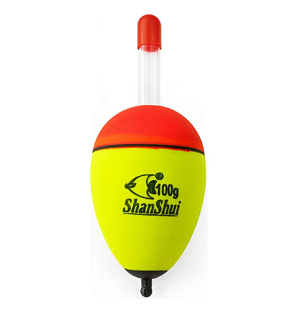 Boia Para Pesca Luminosa P/Neon 100g 13cm Shanshui Pesca Noturna/Diurna