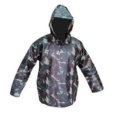 Capa Jaqueta Verde Camuflado Militar Tamanhos M G Para Pesca, Camping, Caça ao Ar Livre
