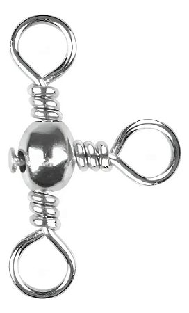 Girador Triplo Albatroz 301 de Aço Inox Nickel Rotor Distorcedor Diversos Tamahos Nº1 2 4 8